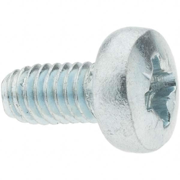 Value Collection - M4x0.7 Coarse 20mm Long Pozi Thread Cutting Screw - Makers Industrial Supply