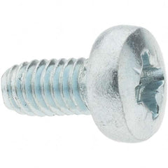 Value Collection - M4x0.7 Coarse 20mm Long Pozi Thread Cutting Screw - Makers Industrial Supply