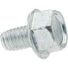 Value Collection - M6x1.0 Coarse 25mm Long Hex Thread Cutting Screw - Makers Industrial Supply