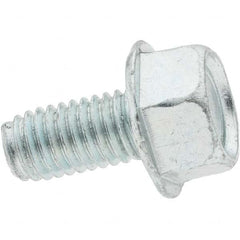 Value Collection - M8x1.25 Coarse 30mm Long Hex Thread Cutting Screw - Makers Industrial Supply