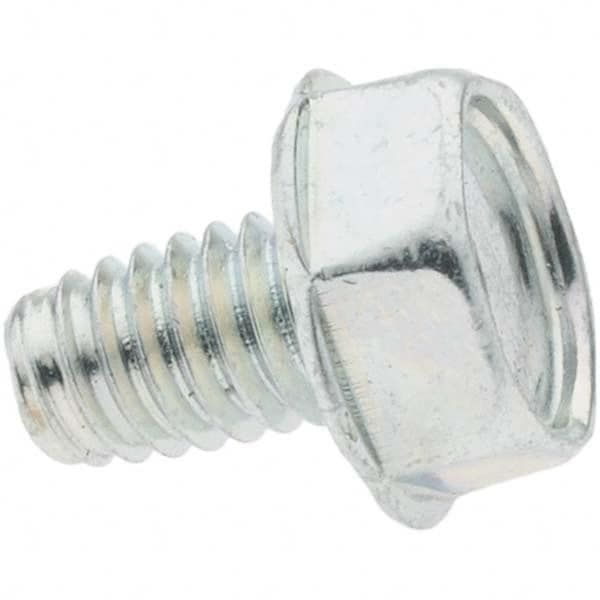 Value Collection - M4x0.7 Coarse 30mm Long Hex Thread Cutting Screw - Makers Industrial Supply