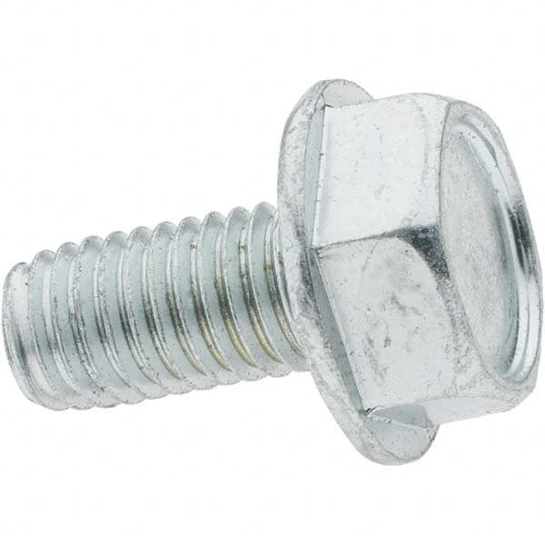 Value Collection - M10x1.5 Coarse 30mm Long Hex Thread Cutting Screw - Makers Industrial Supply