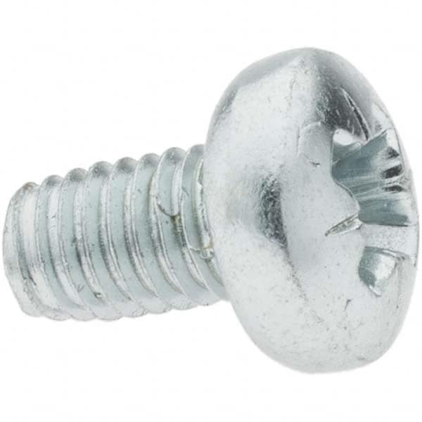 Value Collection - M6x1.0 Coarse 30mm Long Pozi Thread Cutting Screw - Makers Industrial Supply