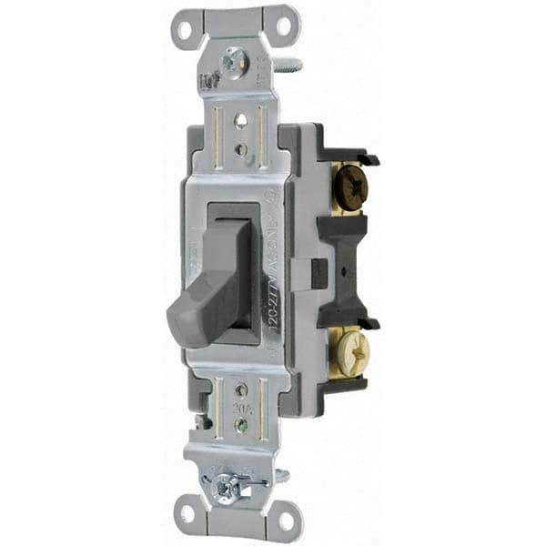 Hubbell Wiring Device-Kellems - Toggle Switches Switch Type: Medium Duty Switch Sequence: Off-On - Makers Industrial Supply