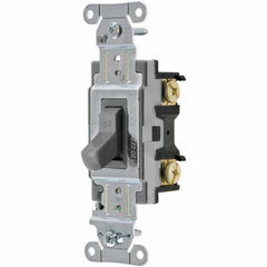 Hubbell Wiring Device-Kellems - Toggle Switches Switch Type: Medium Duty Switch Sequence: Off-On - Makers Industrial Supply