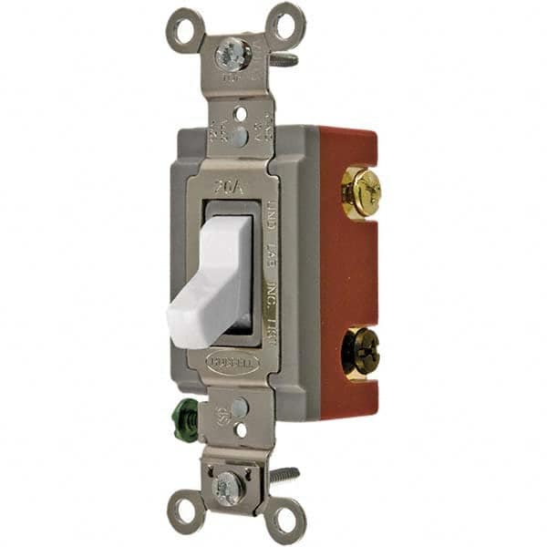 Hubbell Wiring Device-Kellems - Toggle Switches Switch Type: Extra Heavy Duty Switch Sequence: Off-On - Makers Industrial Supply