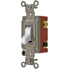 Hubbell Wiring Device-Kellems - Toggle Switches Switch Type: Extra Heavy Duty Switch Sequence: Off-On - Makers Industrial Supply