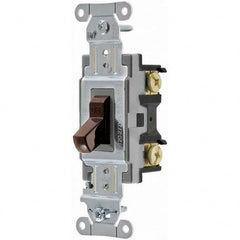 Hubbell Wiring Device-Kellems - Toggle Switches Switch Type: Medium Duty Switch Sequence: Off-On - Makers Industrial Supply