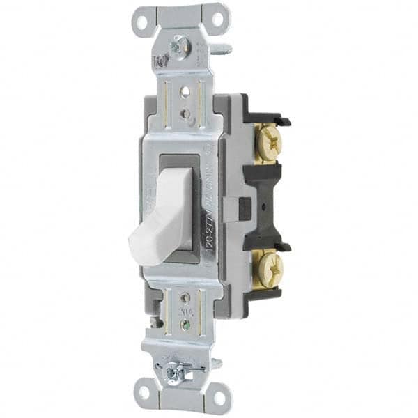 Hubbell Wiring Device-Kellems - Toggle Switches Switch Type: Medium Duty Switch Sequence: Off-On - Makers Industrial Supply