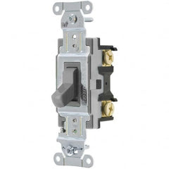 Hubbell Wiring Device-Kellems - Toggle Switches Switch Type: Medium Duty Switch Sequence: Off-On - Makers Industrial Supply