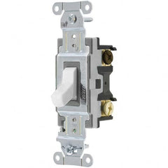 Hubbell Wiring Device-Kellems - Toggle Switches Switch Type: Medium Duty Switch Sequence: Off-On - Makers Industrial Supply