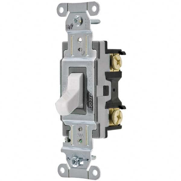 Hubbell Wiring Device-Kellems - Toggle Switches Switch Type: Medium Duty Switch Sequence: Off-On - Makers Industrial Supply