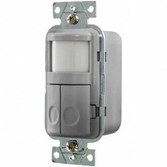 Hubbell Wiring Device-Kellems - Motion Sensing Wall Switches Switch Type: Vacancy Sensor Sensor Type: Infrared - Makers Industrial Supply