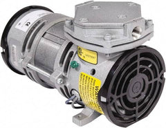 Gast - Diaphragm-Type Vacuum Pumps Horsepower: 1/8 Cubic Feet per Minute: 0.70 - Makers Industrial Supply