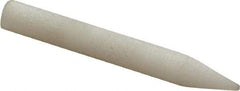 Norton - 1" Long x 1/8" Wide Novaculite Sharpening Stone - Point, Extra Fine Grade - Makers Industrial Supply