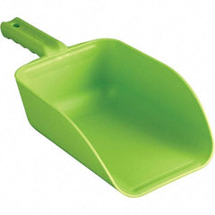 Remco - 82 oz Lime Polypropylene Flat Bottom Scoop - 5.9" Wide x 3.3" Deep Bowl, 4-1/2" Handle Length, 15.1" OAL - Makers Industrial Supply