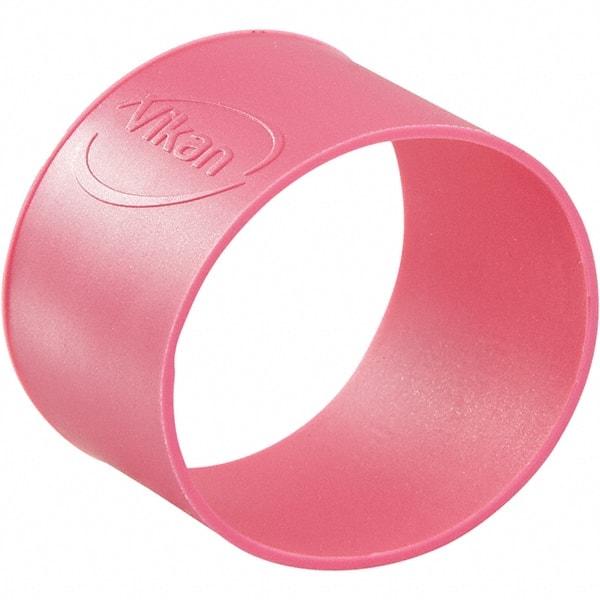 Vikan - 1-1/2" Long Rubber Band - Silicone Rubber, For Use with Colored Coded Handles - Makers Industrial Supply