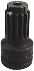 Proto - No. 5 Spline Male 1 Female Impact Drive Adapter - 4-1/2" OAL - Makers Industrial Supply