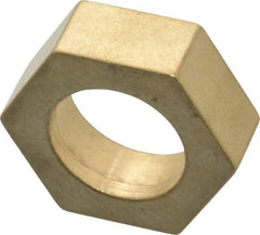 Mitee-Bite - 1", Brass, Hex Clamp Washer - 3/8" Overall Height - Makers Industrial Supply