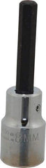 Proto - 1/2" Drive, 8mm Hex Bit Socket - 3-1/4" OAL - Makers Industrial Supply