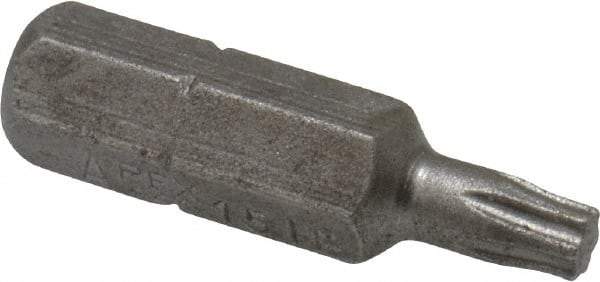 Apex - 1/4" Drive IP15 Torx Plus Screwdriver Bit - 1" OAL, Insert Bit - Makers Industrial Supply