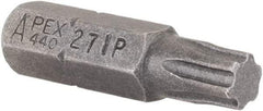 Apex - 1/4" Drive IP27 Torx Plus Screwdriver Bit - 1" OAL, Insert Bit - Makers Industrial Supply