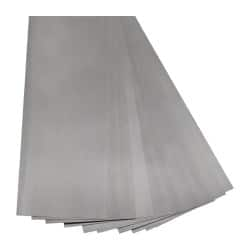 Precision Brand - 10 Piece, 18 Inch Long x 6 Inch Wide x 0.002 Inch Thick, Shim Sheet Stock - Steel - Makers Industrial Supply