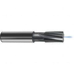 Guhring - 1-16 UNC/UNF , 19.95mm Cut Diam, 5 Flute Solid Carbide Helical Flute Thread Mill - Internal Thread, 33mm LOC, 105mm OAL, 20mm Shank Diam - Makers Industrial Supply