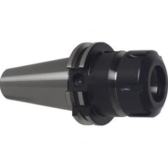 Guhring - 160mm Projection, ISO40 Taper Shank, ER32 Collet Chuck - 50mm Shank Diam - Exact Industrial Supply