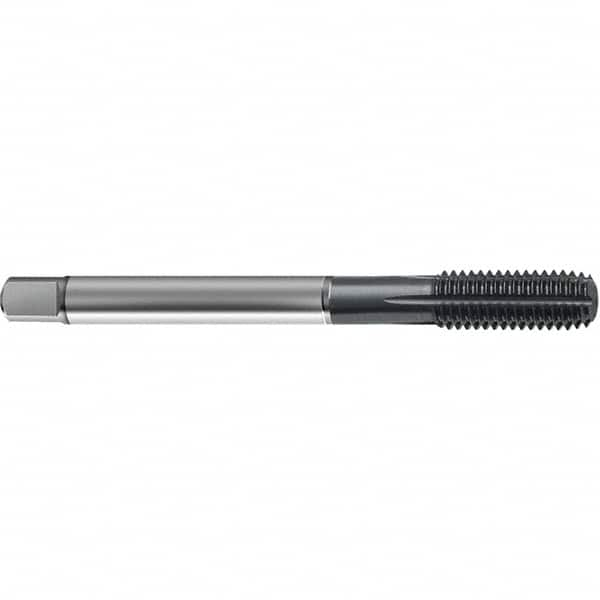 Guhring - 3/4-10 UNC 2BX H12/H13 Thread Limit Modified Bottoming Thread Forming Tap - High Speed Steel, TiCN Finish, 4.921" OAL, Right Hand Thread, Series 4377 - Makers Industrial Supply