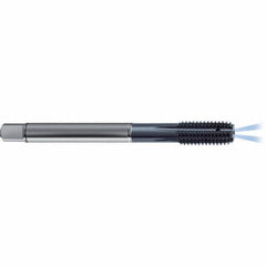 Guhring - 3/4-16 UNF 2BX H10/H11 Thread Limit Modified Bottoming Thread Forming Tap - High Speed Steel, TiCN Finish, 4.331" OAL, Right Hand Thread, Series 4380 - Makers Industrial Supply