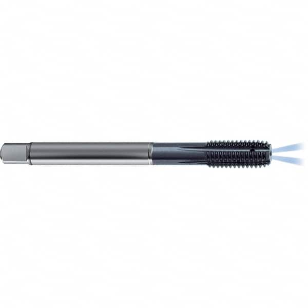 Guhring - 1/2-20 UNF 2BX H8/H9 Thread Limit Modified Bottoming Thread Forming Tap - High Speed Steel, TiCN Finish, 3.937" OAL, Right Hand Thread, Series 4380 - Makers Industrial Supply