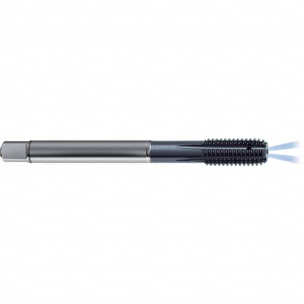 Guhring - 1/2-13 UNC 2BX H10/H11 Thread Limit Modified Bottoming Thread Forming Tap - High Speed Steel, TiCN Finish, 4.331" OAL, Right Hand Thread, Series 4379 - Exact Industrial Supply