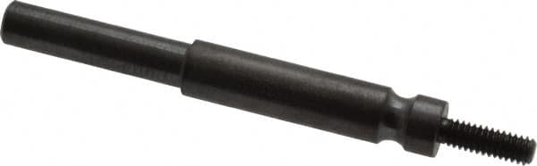 Standard Abrasives - 3" Shank x 1/4" Shank Diam Deburring Wheel Mandrel - 8-32 Thread - Makers Industrial Supply