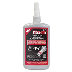 Vibra-Tite - 250 mL Bottle, Red, Large Diameter/High Strength Threadlocker - Makers Industrial Supply