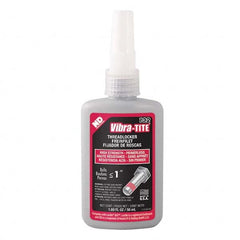 Vibra-Tite - 50 mL Bottle, Red, High Strength Primerless Threadlocker - Makers Industrial Supply
