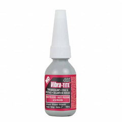 Vibra-Tite - 10 mL Bottle, Red, Refrigerant - High Pressure Thread Sealant - Makers Industrial Supply