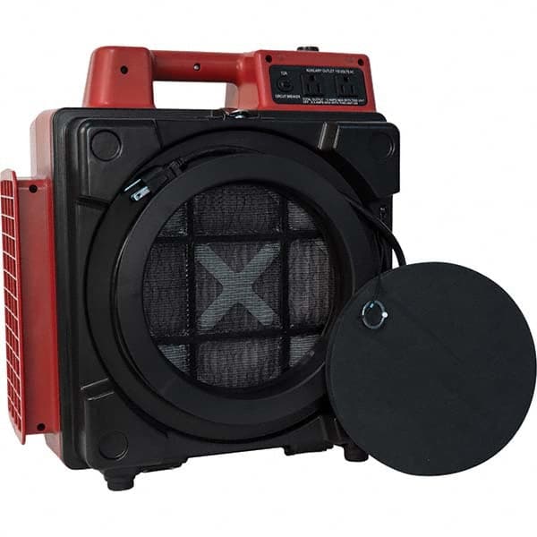 XPower Manufacturing - Self-Contained Electronic Air Cleaners Type: Portable Air Cleaner Width (Decimal Inch): 10.4000 - Makers Industrial Supply