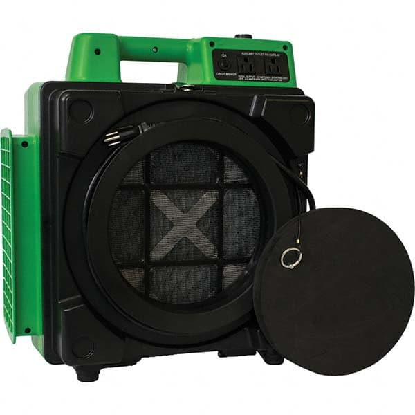 XPower Manufacturing - Self-Contained Electronic Air Cleaners Type: Portable Air Cleaner Width (Decimal Inch): 10.4000 - Makers Industrial Supply