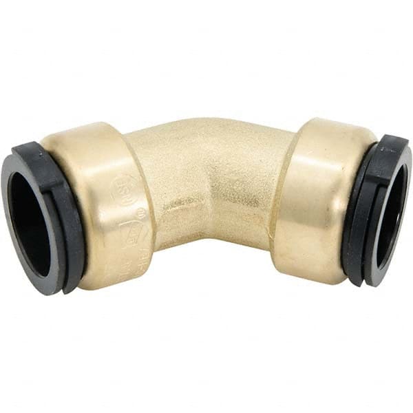 Push-to-Connect Tube Fitting: 3/4″ OD Lead Free Brass, 200 psi