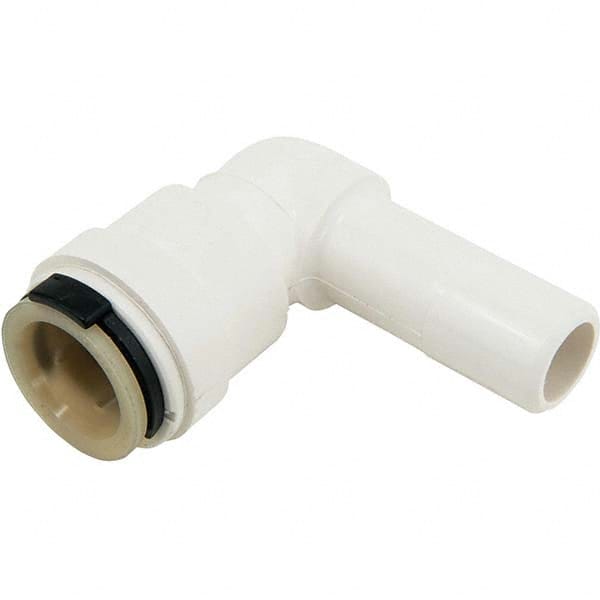 Watts - Plastic Push-To-Connect Tube Fittings Type: Union Elbow Tube Outside Diameter (mm): 19.05 - Makers Industrial Supply