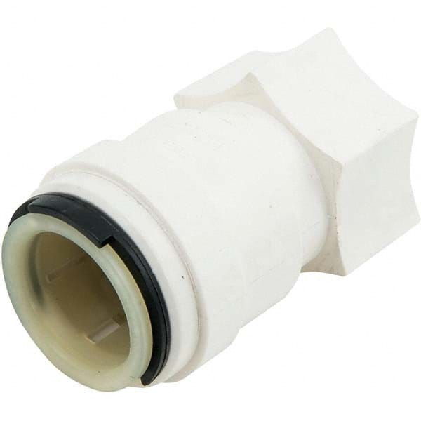 Watts - Plastic Push-To-Connect Tube Fittings Type: Female Connector Tube Outside Diameter (mm): 12.7 - Makers Industrial Supply