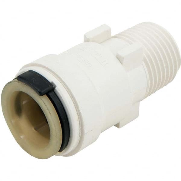 Watts - Plastic Push-To-Connect Tube Fittings Type: Union Connector Tube Outside Diameter (mm): 25.4 x 25.4 - Makers Industrial Supply