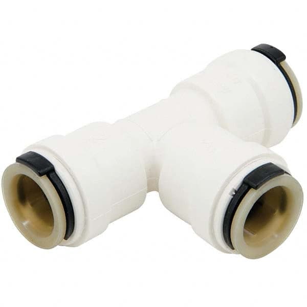 Watts - Plastic Push-To-Connect Tube Fittings Type: Union Tee Tube Outside Diameter (mm): 12.7 - Makers Industrial Supply