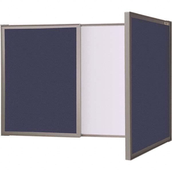 Ghent - Whiteboards & Magnetic Dry Erase Boards Type: Dry Erase/Fabric Height (Inch): 24 - Makers Industrial Supply