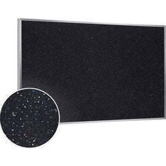 Ghent - Cork Bulletin Boards Style: Recycled Rubber Tack Bulletin Board Color: Confetti - Makers Industrial Supply