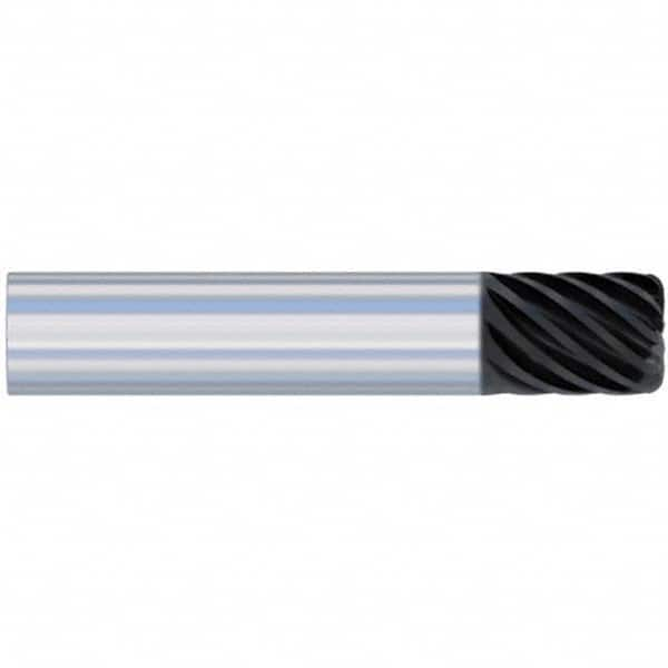 Accupro - 5/16" Diam 5 Flute Solid Carbide 0.02" Corner Radius End Mill - Makers Industrial Supply