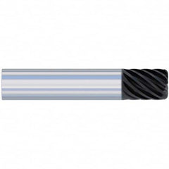 Accupro - 5/16" Diam 5 Flute Solid Carbide 0.02" Corner Radius End Mill - Makers Industrial Supply