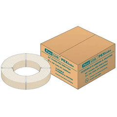 Mueller Industries - 0.671" ID x 7/8" OD, 100' Long, PEX-A Tube - Natural with Blue Print, 100 Max psi - Makers Industrial Supply