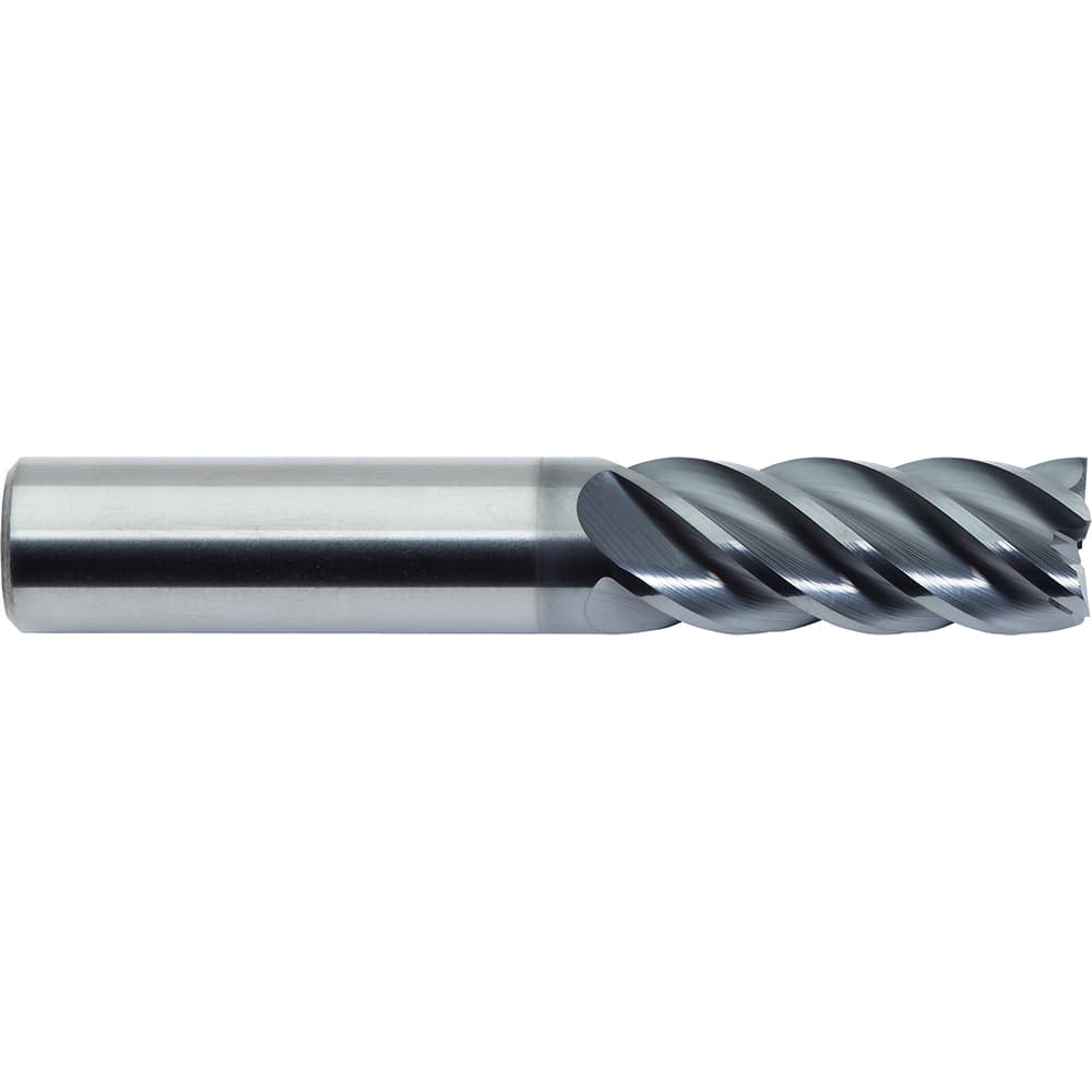 M.A. Ford - Square End Mills; Mill Diameter (Inch): 1/8 ; Mill Diameter (Decimal Inch): 0.1250 ; Number of Flutes: 5 ; Length of Cut (Inch): 1/4 ; Length of Cut (Decimal Inch): 0.2500 ; Material: Solid Carbide - Exact Industrial Supply